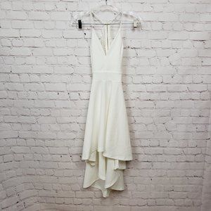 3/$18or5/$25 Windsor Lace Open Back Hi-Low Dress